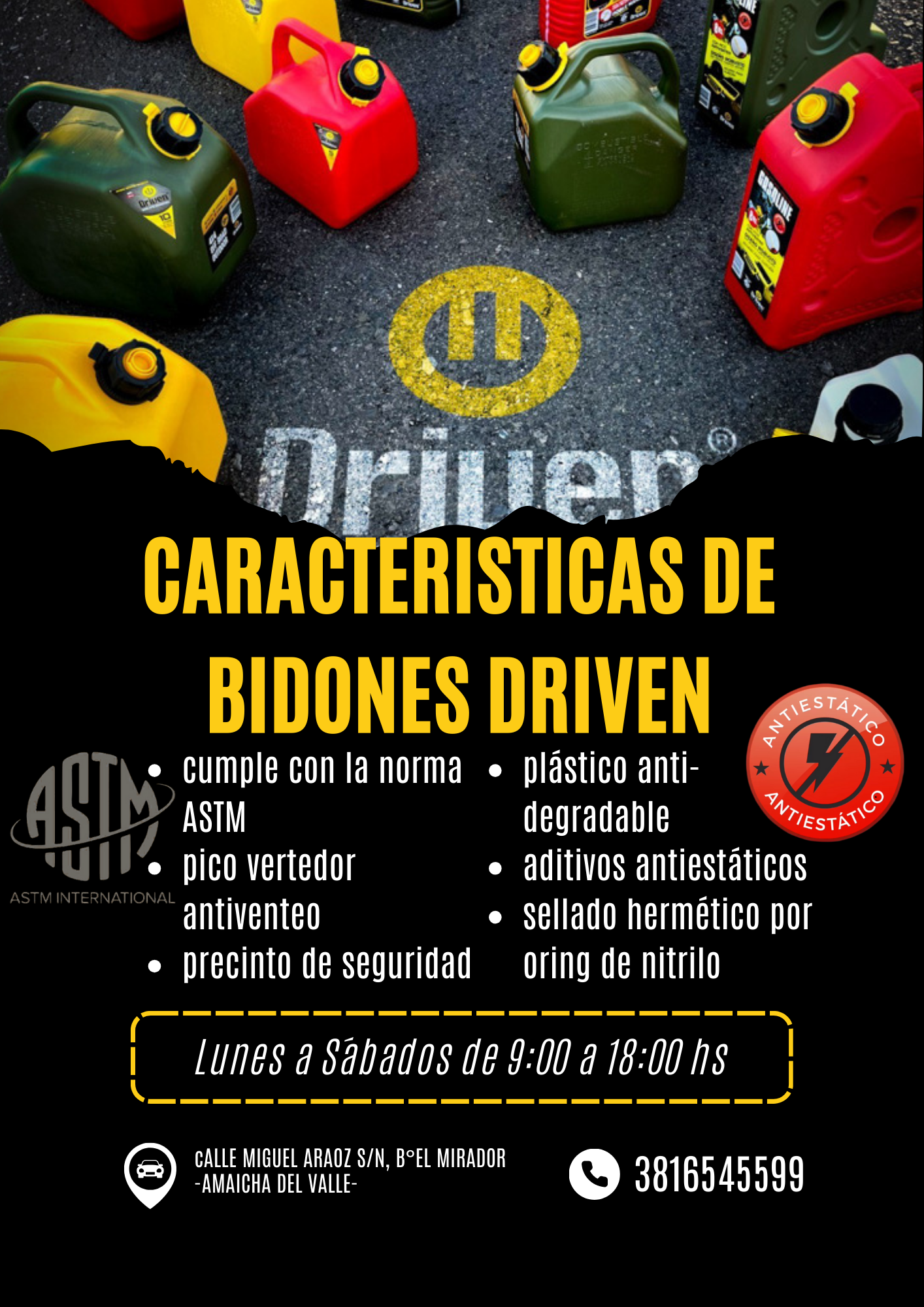 bidon 20L para combustible